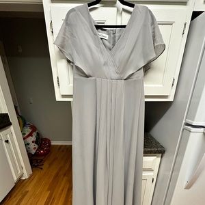 Blue Formal Bridesmaid Dress